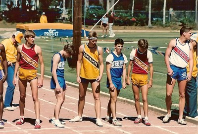 At the start of the 800