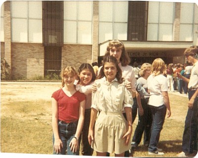 I think this is 1982/81 - William Pitcher...Tonya, Tina, Candace, Melinda with Michael, Jennifer and Heather in background.