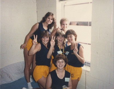 Sherri Stonicher in front, Missy Mesh, Jodi Thompson, Cathy Mathies in middle, Lisa Prestwood &amp;amp;amp; Kelli Toney in back